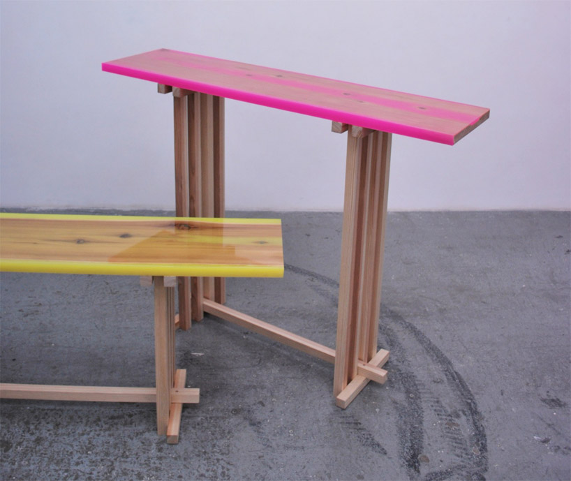 桌子,書桌,家具,日本,傳統,傢俱,實木,環氧樹脂,epoxy,螢光