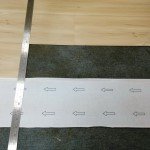 裁切PVC塑膠地板施工